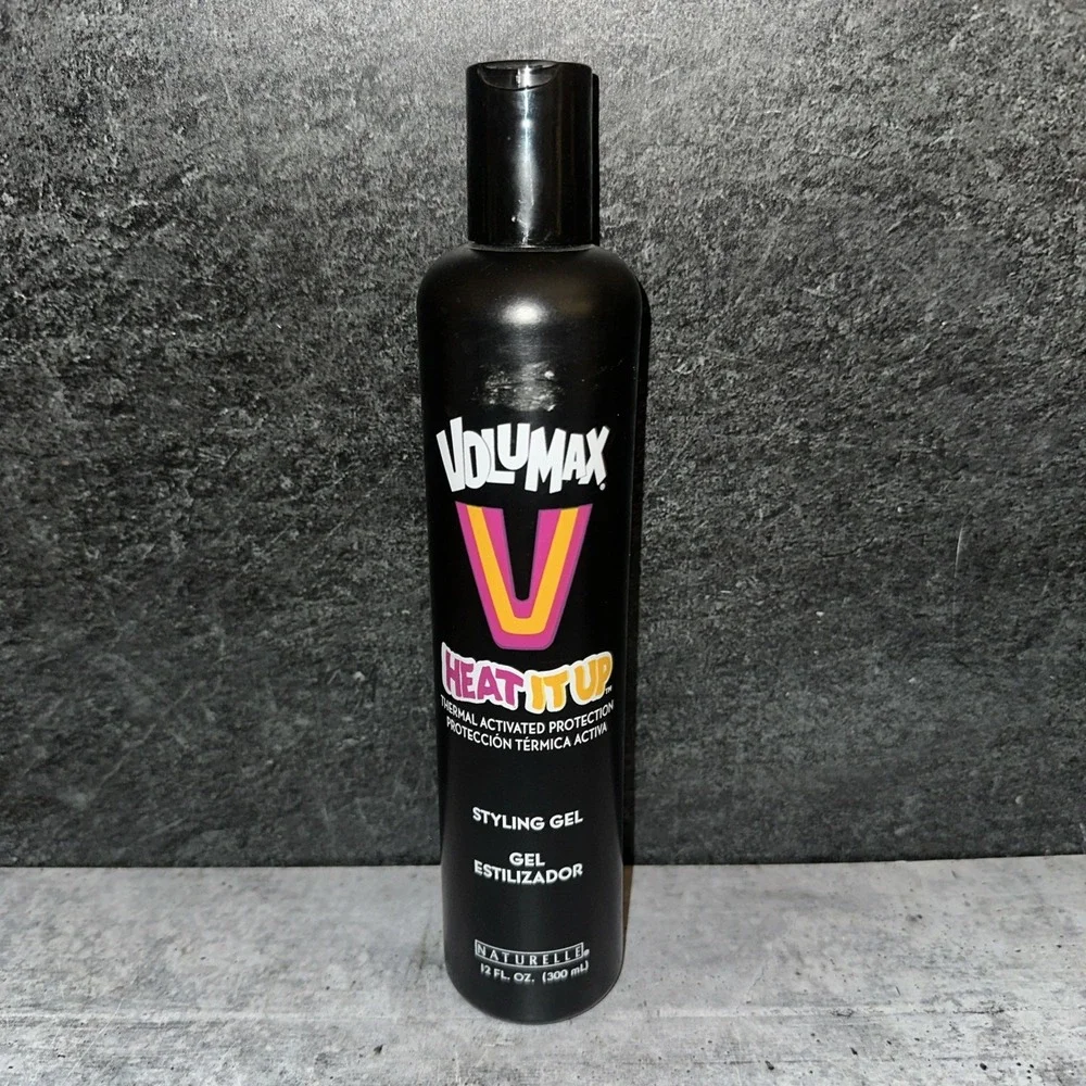 Zotos Volumax Styling Gel Heat It Up Thermal Activated Protection 12oz